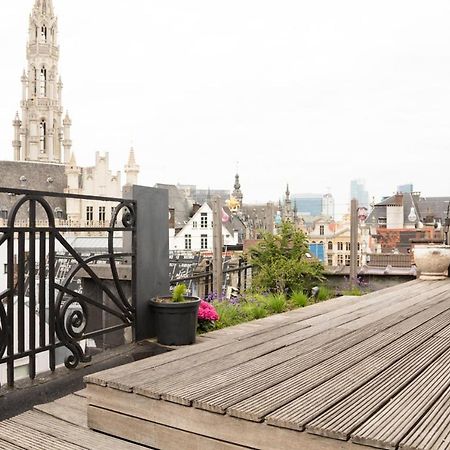 Duplex Dernier Etage Avec Terasse A Deux Pas De La Grand Place Brüksel Dış mekan fotoğraf